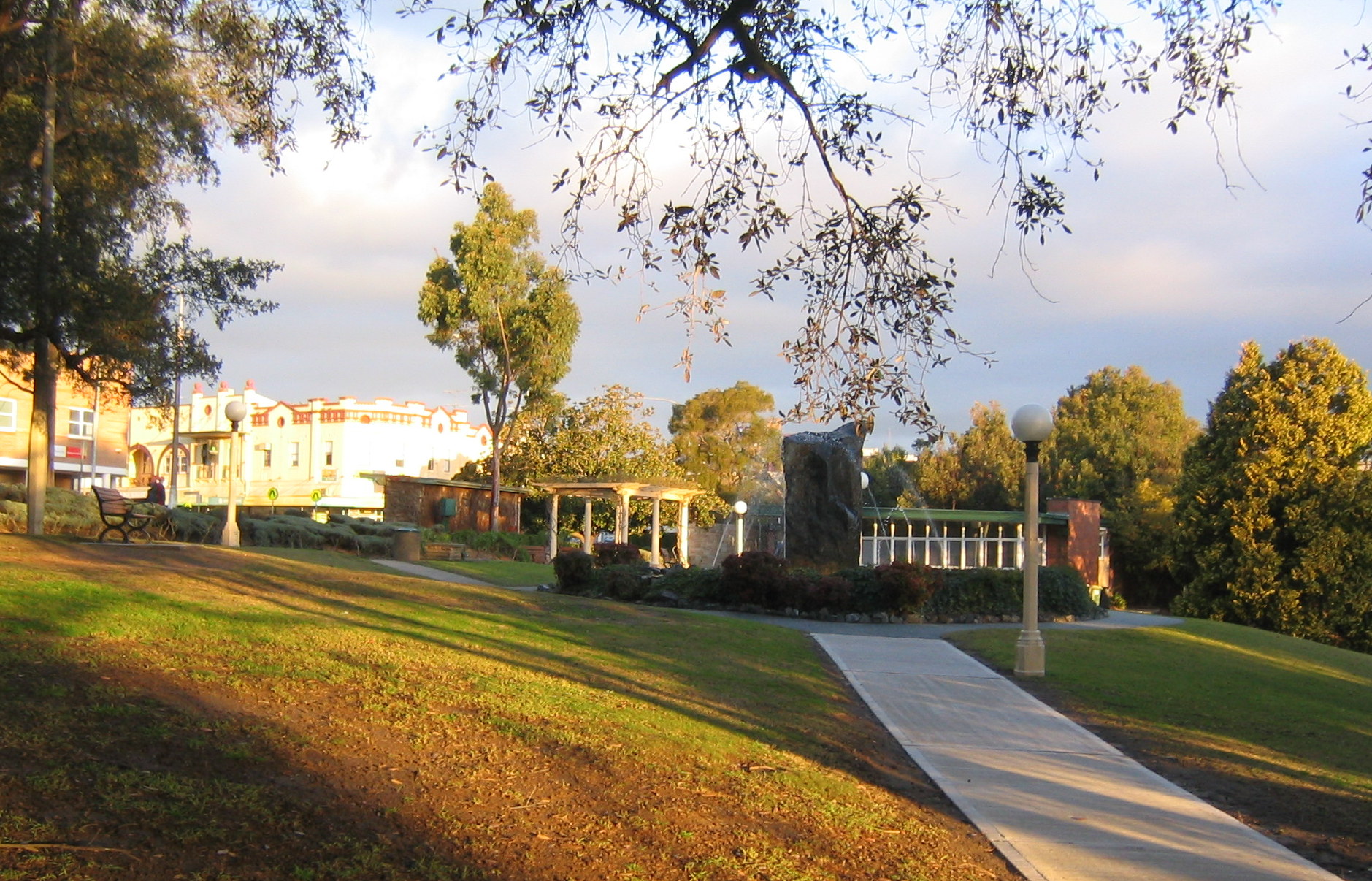 Hornsby Park and its former quarry landscape
