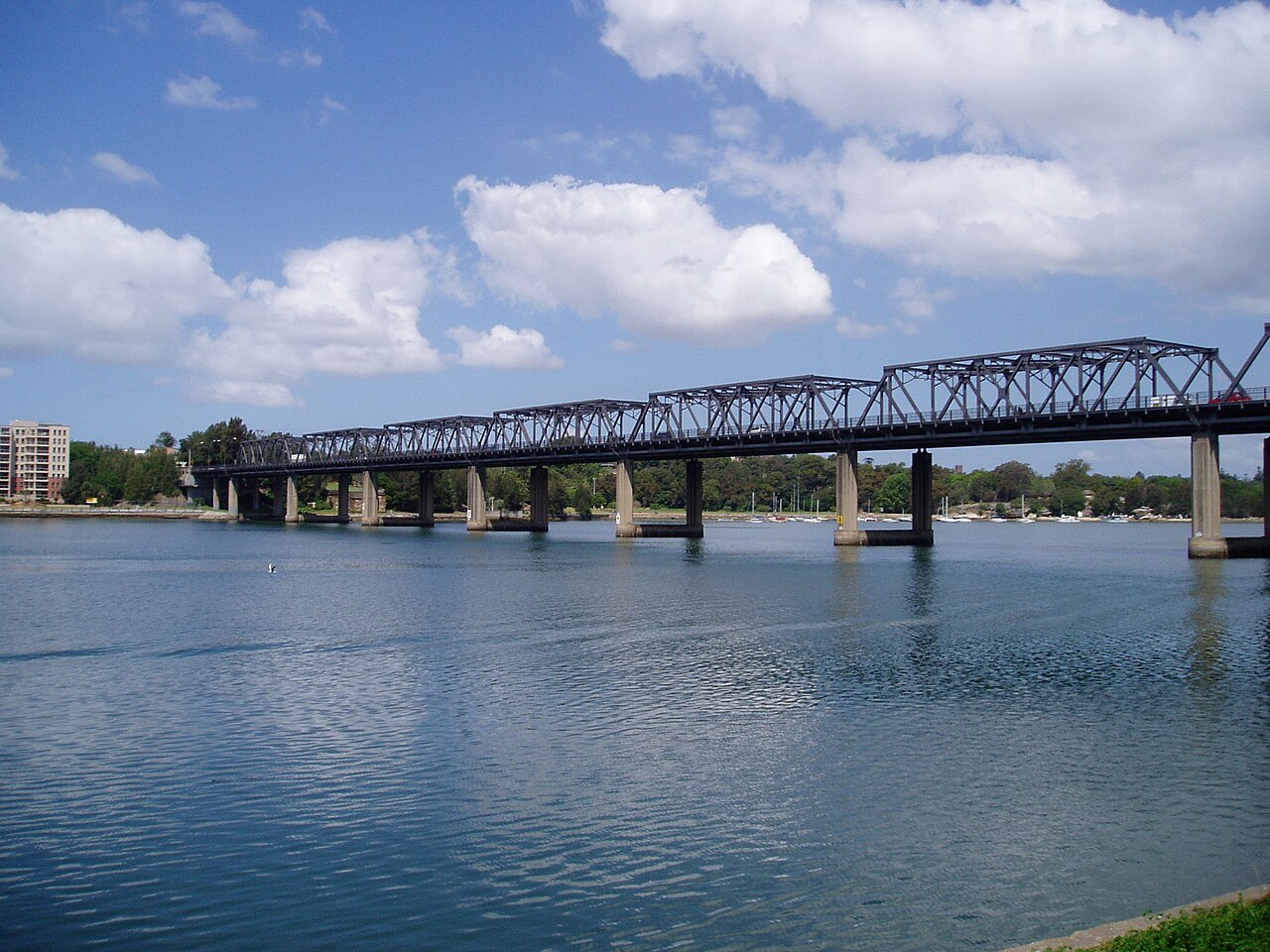 Iron Cove Bridge crossing the Parramatta River