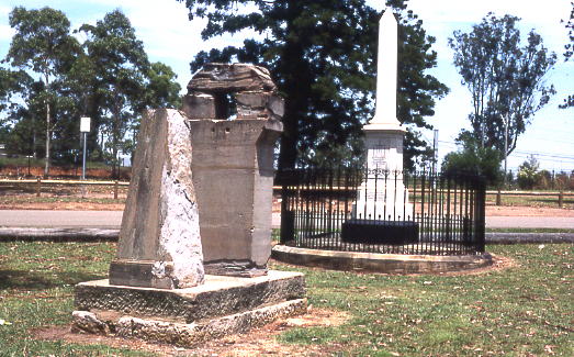 Vegetation and historic observatory remains in Parramatta Park